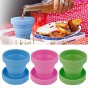 Portable Silicone Telescopic Drinking Collapsible Folding Cup Travel Camping