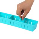 Adjustable Drawer Organizer Home Kitchen Divider Makeup Tableware Storage Box