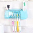 Paste Type Multifunctional ToothpasteToothbrush Holder Bathroom Storage Rack