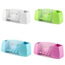 Paste Type Multifunctional ToothpasteToothbrush Holder Bathroom Storage Rack