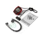 Multifunctional XC Shell Backlight Wire Bike Bicycle Computer Odometer Pedometer