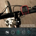 Multifunctional XC Shell Backlight Wire Bike Bicycle Computer Odometer Pedometer