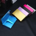 Women Super Thin Creative Cigarette Box 20 Stickers Metal Cigarette Box