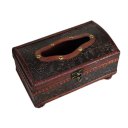 Elegant Crafted Wooden Antique Handmade Old Tissue Box Antique Tissue Box