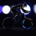 D106R 14LED 30 Change Pattern USB Bike Bicycle Wheel Tire Tyre Spoke Light