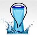 2L Portable Water Bladder Bag Hydration Camping Hiking Outdoor Sports Blue