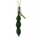 Anti Stress Squeezable Soybean Edamame Extrusion Pea Bean Keychain Fun Toys