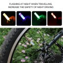 1pc Cool Bike Bicycle Wheel Tire Air Valve Stem Cap Multi Color LED Light