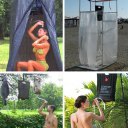 20L Outdoor Camp Shower Bag Solar Heated Water Pipe Portable For Hiking Travel