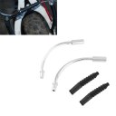 1 Set V Brake Noodles Cable Guide Pipe Boots Bicycle Folding Cycling