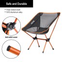 Ultralight Heavy Duty Folding Chair For Outdoor Camping Fishing Activities