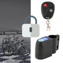 Wireless Security Vibration Sensor Alarm System Remote Control For Bicycle