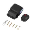 Wireless Security Vibration Sensor Alarm System Remote Control For Bicycle