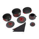 3-4 Person Cooking Pot Camping Cookware Outdoor Pots Frying Pan Kettle Set