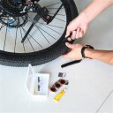 14 in 1 Bicycle Flat Tire Repair Patch Glue Lever Cement Tyre Rubber Tube Kit