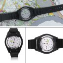 Tactical Wrist Compasses Military Outdoor Survival Strap Band Bracelet Plastic