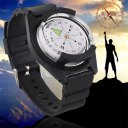 Tactical Wrist Compasses Military Outdoor Survival Strap Band Bracelet Plastic