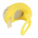 LED Bicycle Bike Cycling Silicone Head Front Rear Wheel Safety Light Lamp