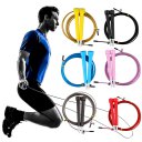 Cable Steel Jump Skipping Jumping Speed Fitness Rope Cross Fit MMA Boxing