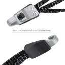 72cm Durable Bike Bicycle Hook Tie Bungee Elastic Cord Luggage Strap Rope