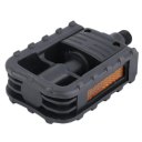 Universal Plastic Mountain Bike Bicycle Folding Pedals Non-slip Black