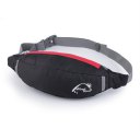 Waterproof Polyester Travel Bag Waist Pouch Fanny Purse Belt Hiking Zip Sport