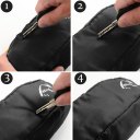 Waterproof Polyester Travel Bag Waist Pouch Fanny Purse Belt Hiking Zip Sport