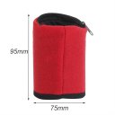 Multifunctional Fleece Outdoor Gym Cycling Hiking Wrist Wallet With Zipper