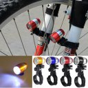 6 LED Cycling Bicycle Head Front Flash Light Warning Lamp Safety Waterproof