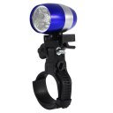 6 LED Cycling Bicycle Head Front Flash Light Warning Lamp Safety Waterproof