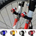 6 LED Cycling Bicycle Head Front Flash Light Warning Lamp Safety Waterproof