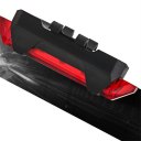 USB Rechargeable LED Cycling Tail Rear Bicycle Light Folding Light Red Light