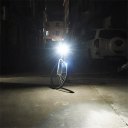 USB Charge Bycicle LED Light Electric Horn Headlight Handlebar Flashlight