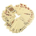 Poker Cards PET/PVC Waterproof Luxury Foil Plated Playing Cards Party Games