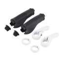 Pair Rubber Mountain Bike Handlebar Grips Comfortable Bicycle Handlebar