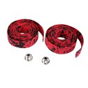 1 Pair Road Bike Bicycle Handlebar Bar Grip Wrap Ribbon Tape + 2 Bar Plugs