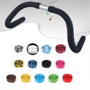 1 Pair Road Bike Bicycle Handlebar Bar Grip Wrap Ribbon Tape + 2 Bar Plugs