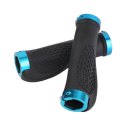 Ergonomic Rubber Mountain Bike Bicycle Handlebar Grips Cycling Lock-On Ends