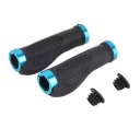 Ergonomic Rubber Mountain Bike Bicycle Handlebar Grips Cycling Lock-On Ends