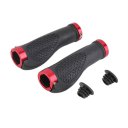 Ergonomic Rubber Mountain Bike Bicycle Handlebar Grips Cycling Lock-On Ends