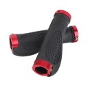 Ergonomic Rubber Mountain Bike Bicycle Handlebar Grips Cycling Lock-On Ends