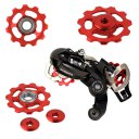 Road Bicycle Aluminum Alloy Guide Roller 11 Gear Jockey Wheel Part Accessory