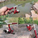 Lightweight Portable Pen Rod Fishing Set Telescopic Fishing Rod Pole + Reel