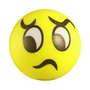 Yellow Facial Expression Stress Relief Sponge Foam Balls Hands Squeeze Toys