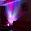 Remote Control Diamond Shaped Projector Night Light Built-in Mini Music Player