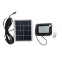 54LED Solar Powered Light IP65 Waterproof Light Control Outdoor Emergency Lamp