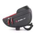 360 Degree 6 Inch Waterproof Mobile Phone Pouch Touch Screen Bike Bag