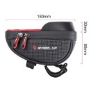 360 Degree 6 Inch Waterproof Mobile Phone Pouch Touch Screen Bike Bag