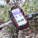 360 Degree 6 Inch Waterproof Mobile Phone Pouch Touch Screen Bike Bag