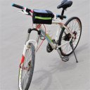 20 Inch Large Capacity Polyester Bike Front Basket Waterproof Handlebar Bag